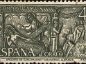 Spain 1971 Compostela Holy Year 4 PTA Dark Olive Green Edifil 2013